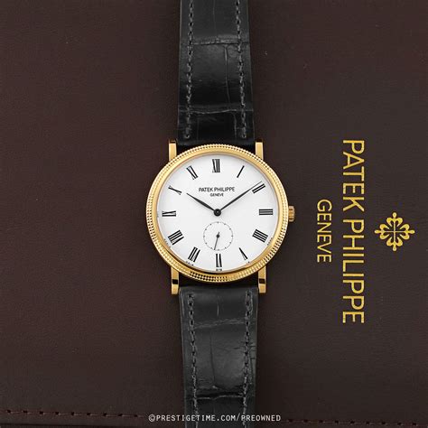 patek philippe calatrava 5119j pre-owned|Patek Philippe Calatrava tiffany.